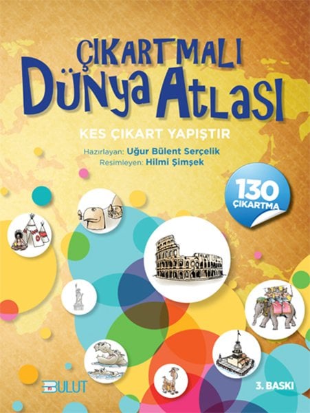 ÇIKARTMALI DÜNYA ATLASI