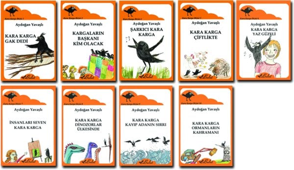 KARA KARGA DİZİSİ (9 KİTAP)